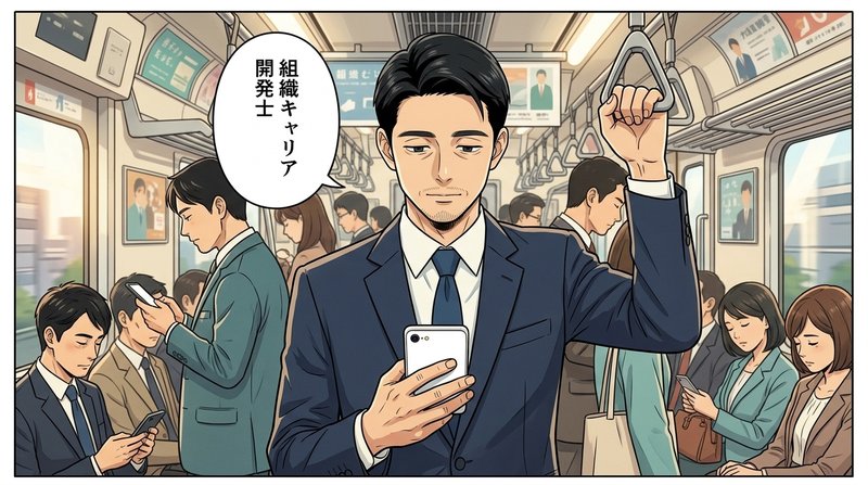 対象部署でヒアリング、若手社員が困った表情で山田君に打ち明ける（コマ1）
